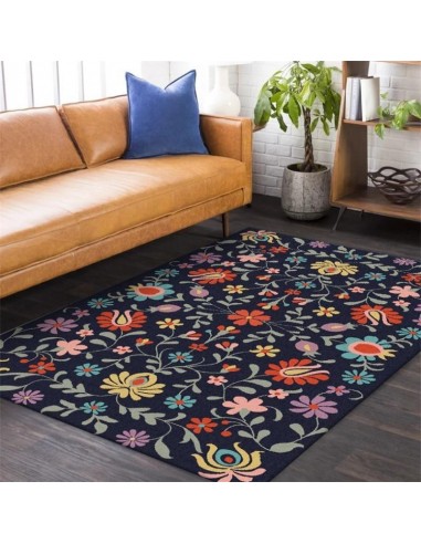 Tapis design fleurs les ligaments