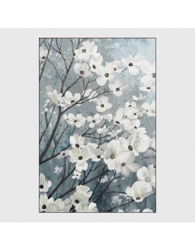 Tapis de fleurs blanches outlet