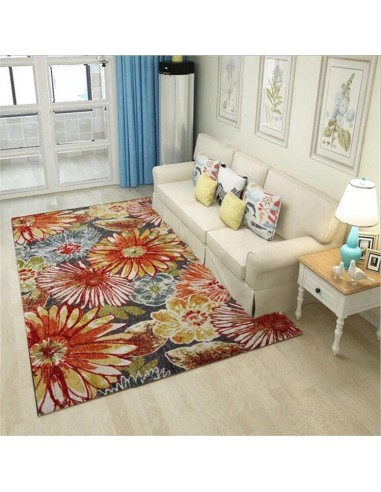 Tapis fleuri antidérapant offre 