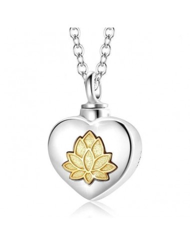 Collier fleur de lotus or des créatures d'habitude