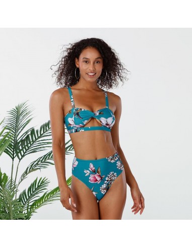 Bikini taille haute fleuri 50% de réduction en Octobre 2024