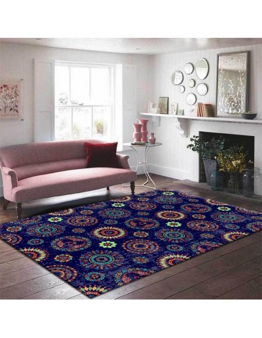 Tapis fleuri psychédélique de la marque