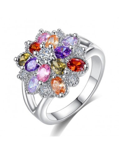 Bague fleur de luxe Les êtres humains sont 