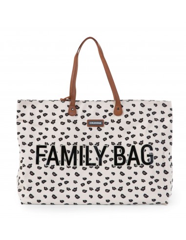 Sac Family Bag  canvas léopard en ligne