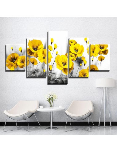 Tableau avec fleurs jaunes Découvrez la collection