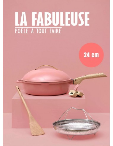 La fabuleuse poêle 8 en 1, 24 cm - Cookut store