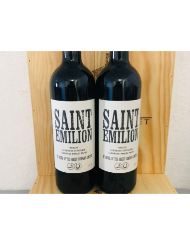 Coffret 2 bouteilles Peaky Blinders™ Saint-Emilion 75CL destockage