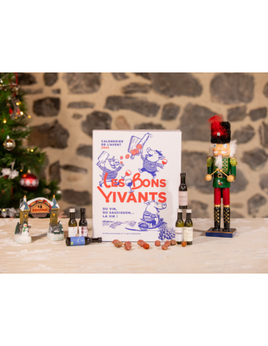 Calendrier de l'Avent Saucisson & Vin 2024 Paris Déstockage Promo